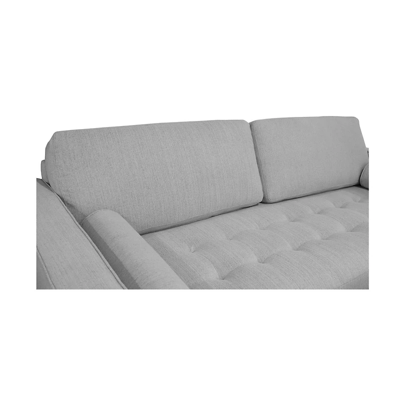 Robbie Fabric Loveseat - Oatmeal
