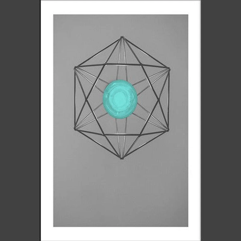 Tofino Set of 5 Alloy Matt - Black Frame Wall Art
