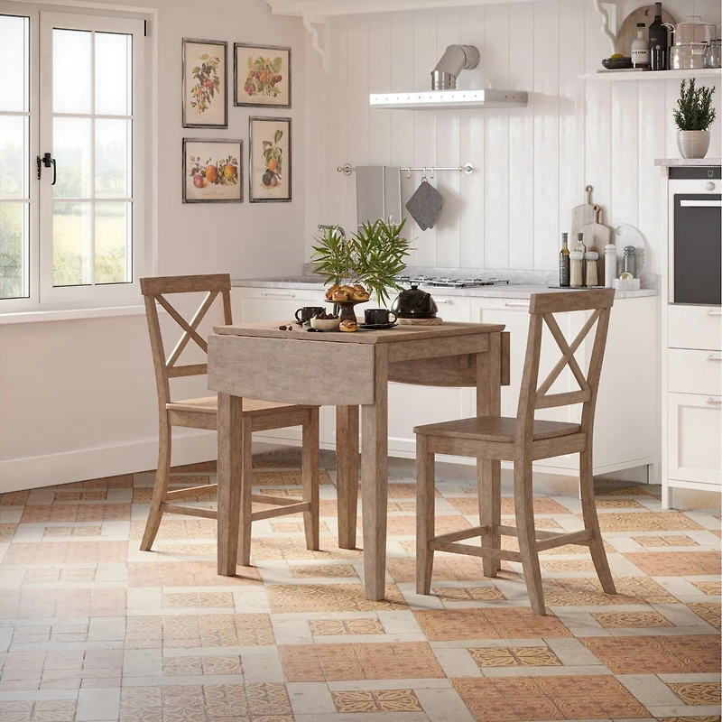 X Back Counter Stool