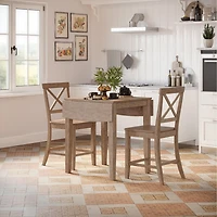 X Back Counter Stool
