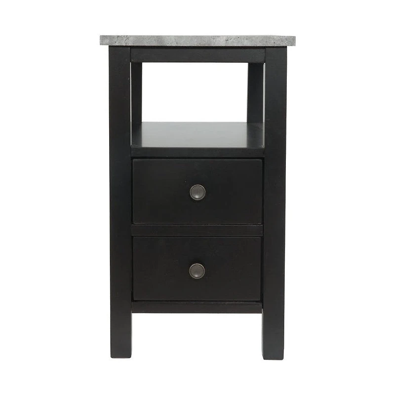 Floor Model Ezmonei Chairside End Table