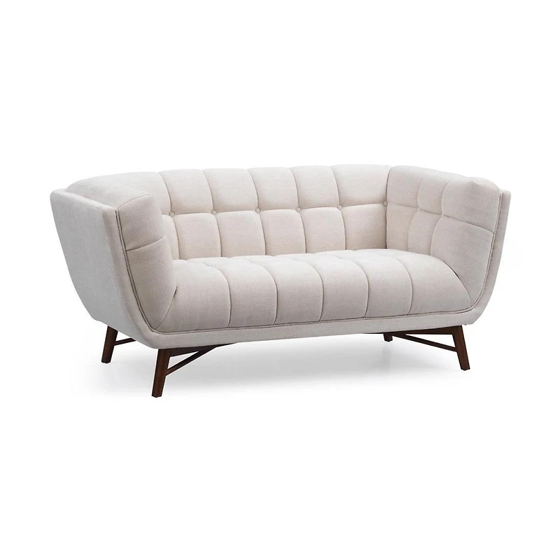 Kitsilano Loveseat - Oatmeal Fabric