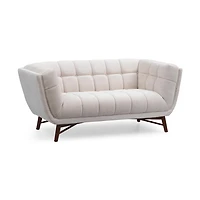Kitsilano Loveseat - Oatmeal Fabric