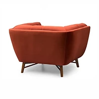 Kitsilano Accent Chair - Velvet Rust