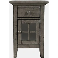Rustic Shores Power Chairside Table - Stone