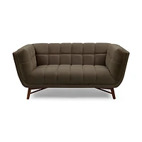 Kitsilano Loveseat - Velvet Dark Grey #51