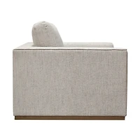 Anderson Club Chair - Woven Linen