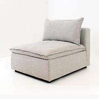 Marliss Armless Chair - Vinci Ice