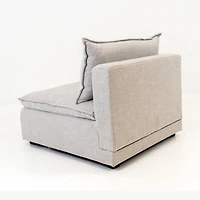 Marliss Armless Chair - Vinci Ice