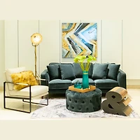 Bradley Sofa - Velvet Grey