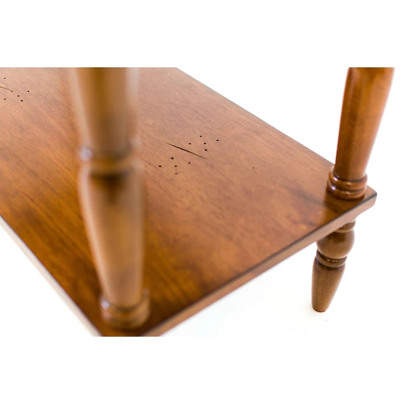 Three Drawer Small Entryway table  - Honey