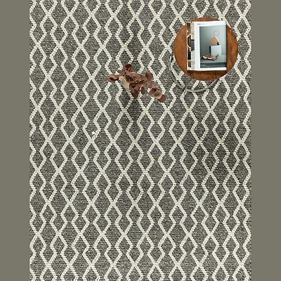 Fintona Hand Woven Rug Cream/Mocha