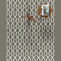 Fintona Hand Woven Rug Cream/Mocha
