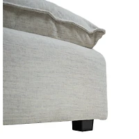 Marliss Ottoman - Oatmeal