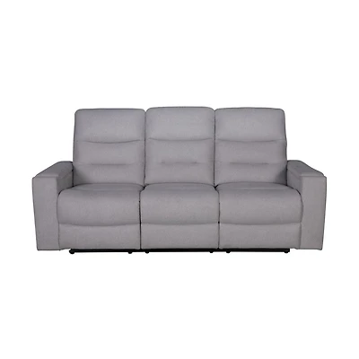 Roche Power Recliner Sofa - Light Grey