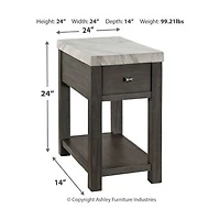 Vineburg Chairside End Table