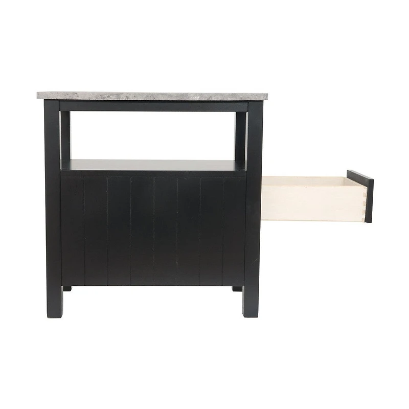 Floor Model Ezmonei Chairside End Table