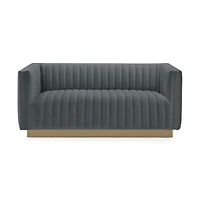 Elba Mid Century Loveseat