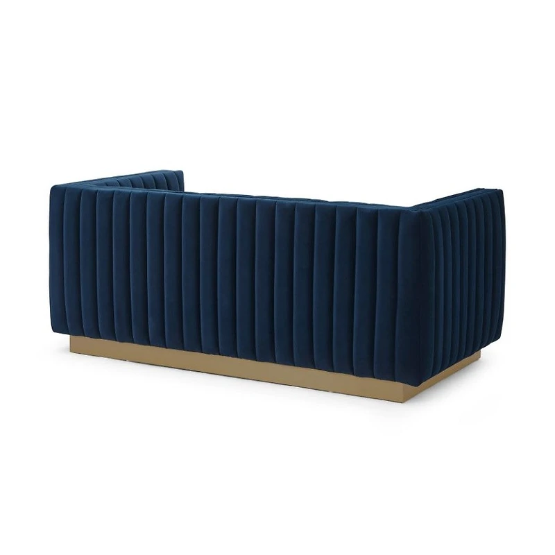 Elba Mid Century Loveseat