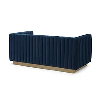 Elba Mid Century Loveseat