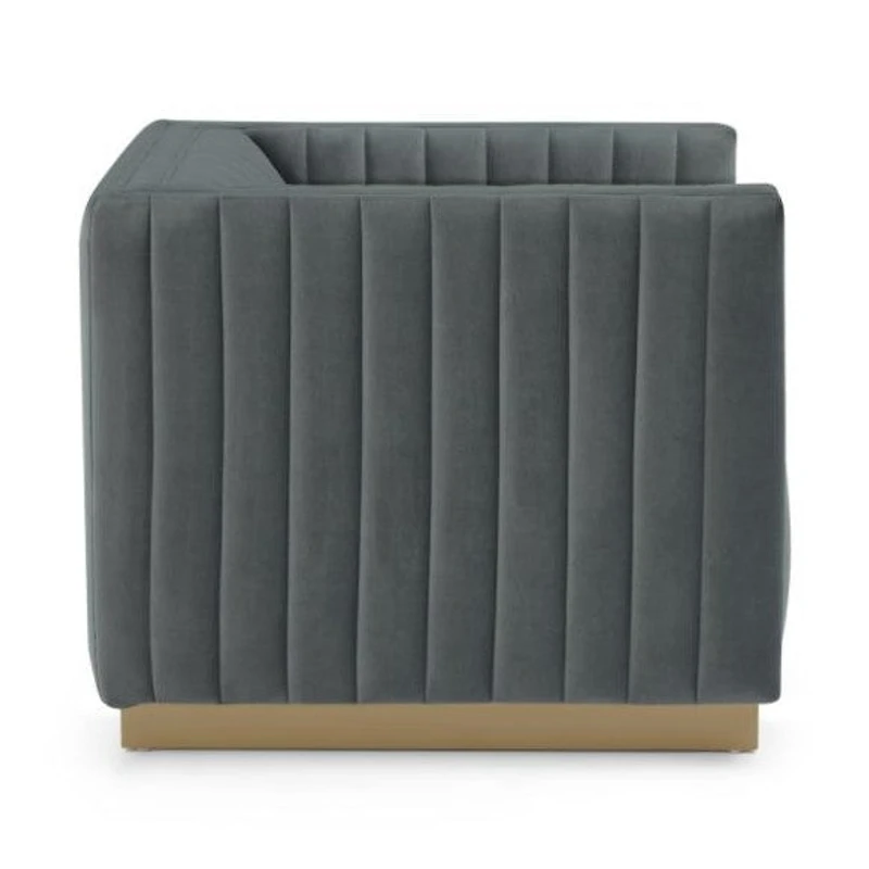 Elba Mid Century Loveseat