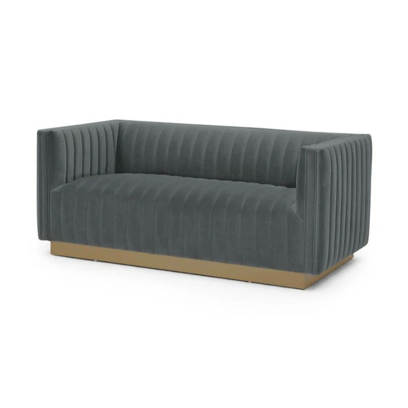 Elba Mid Century Loveseat