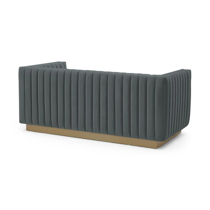 Elba Mid Century Loveseat