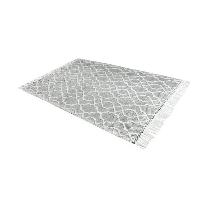 CIMO HAND WOVEN RUG IVORY/GRAPHITE
