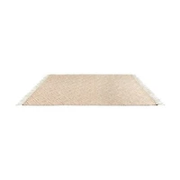CIMO HAND WOVEN RUG IVORY/RUST