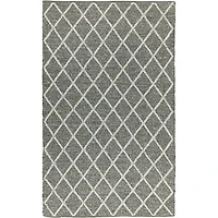 FRANCE HAND WOVEN RUG GRAPHITE/FOG