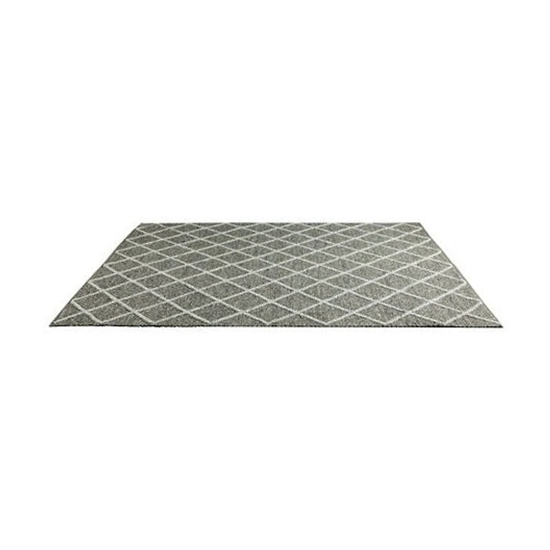 FRANCE HAND WOVEN RUG GRAPHITE/FOG
