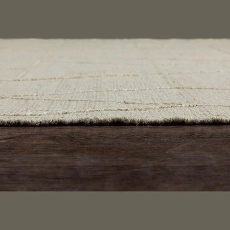 KINSEY HAND WOVEN RUG CHAMPAGNE