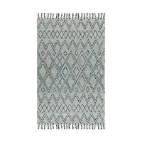 Labin Hand Woven Rug - Navy