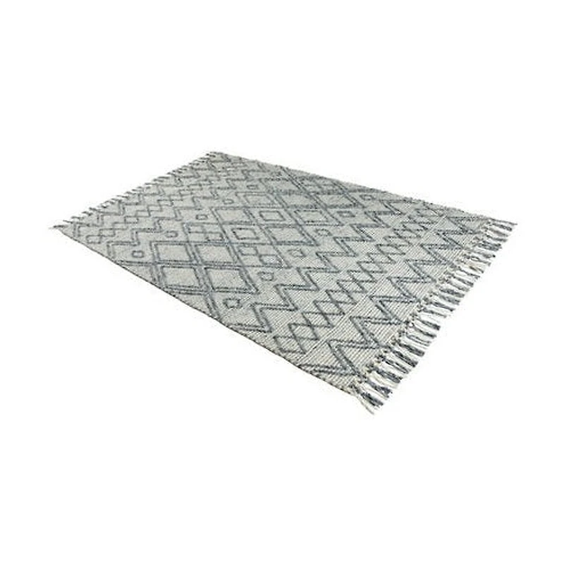 Labin Hand Woven Rug - Navy