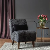Madon Machine Woven Rug - Grey / Ivory