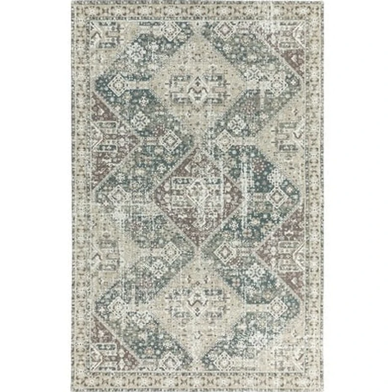 Melenia Machine Woven Rug - Beige/Marine