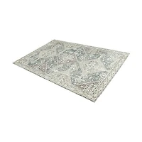 Melenia Machine Woven Rug - Beige/Marine