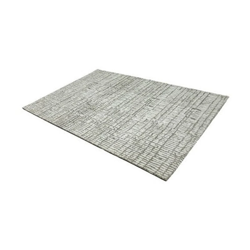 Milton Machine Woven Rug - Ivory/Grey