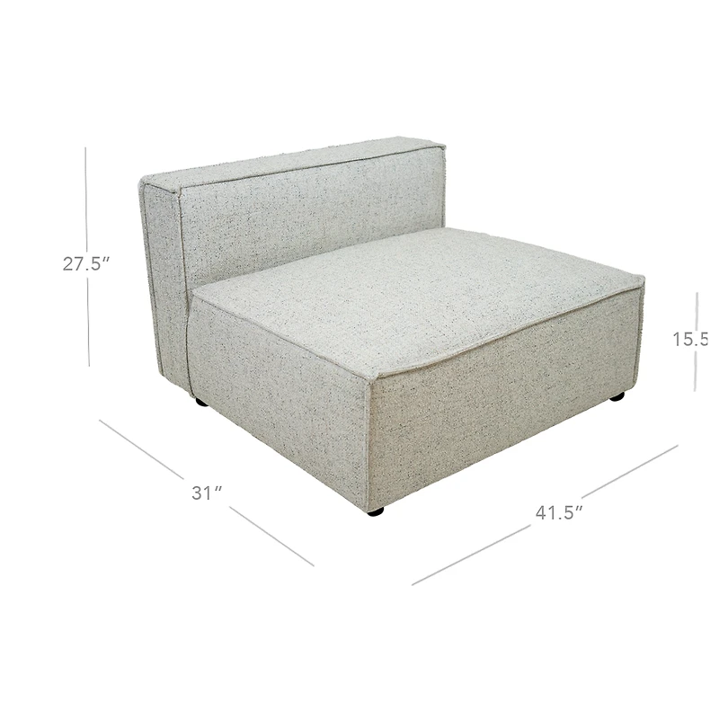 Phoebe 5 Piece Modular Set - Quartz