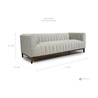 Groove Apartment Sofa - Franklin Oyst