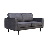 Beaumont Fabric Loveseat - Grey