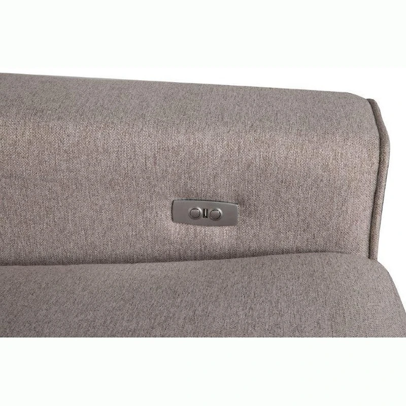 Regis Power Reclining Chair - Light Brown