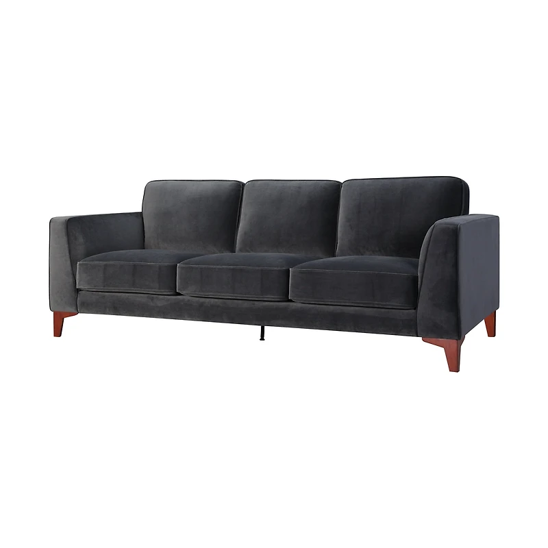 Bradley Sofa - Velvet Grey