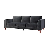 Bradley Sofa - Velvet Grey