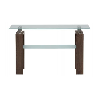 Compass Sofa Console Table