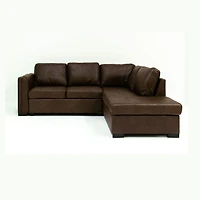 Sabrina Sectional Sleeper With Storage - Wow Mocha