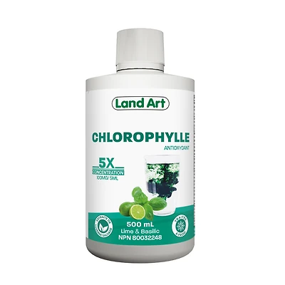 LAND ART CHLOROPHYLL CONCENTRATE 5X LIME BASIL