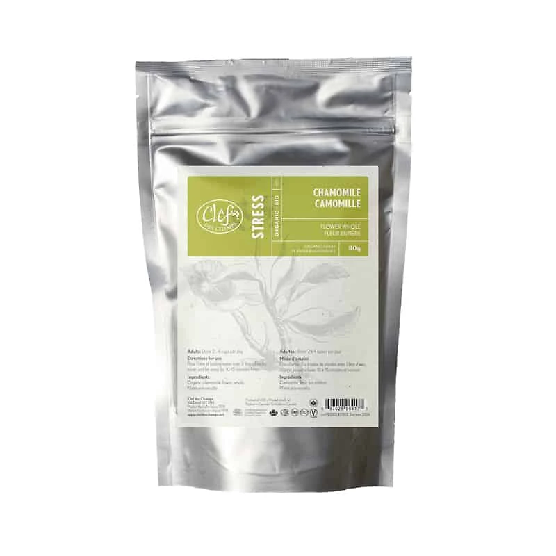 CLEF DES CHAMPS CHAMPS CHAMOMILLE BIO VRAC 80G