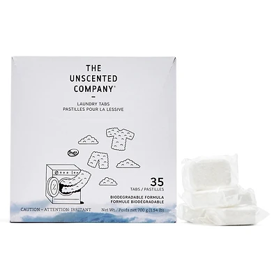 THE UNSCENTED COMPANY LAUNDRY DETERGENT PODS