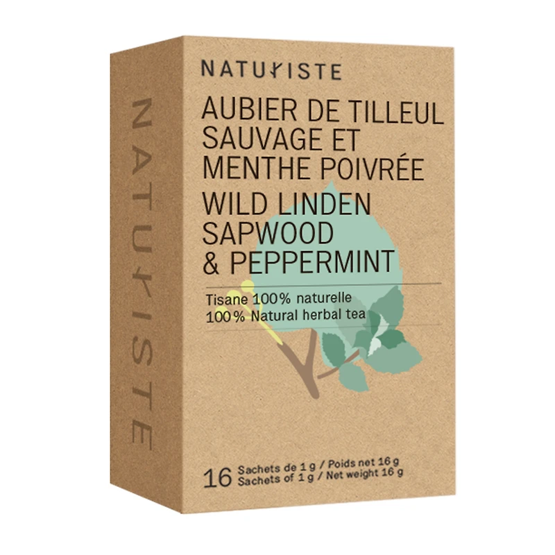 WILD LINDEN SAPWOOD & PEPPERMINT HERBAL TEA